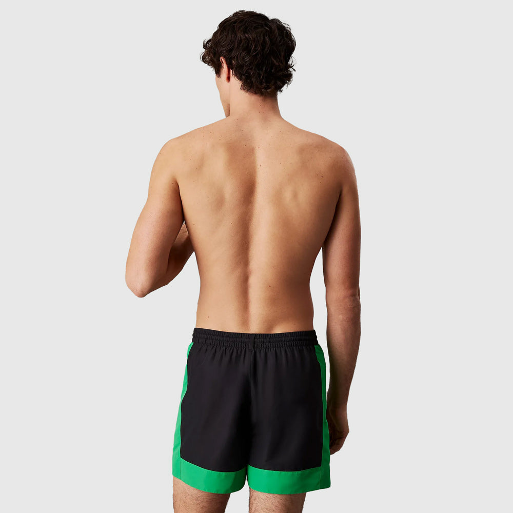 Swim Drawstring Shorts - Green Multi