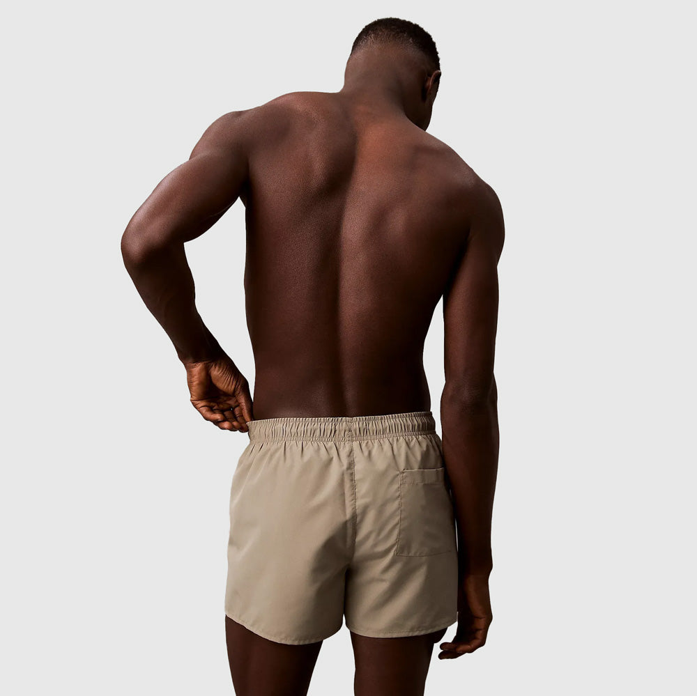 Swim Drawstring Short - Light Brown