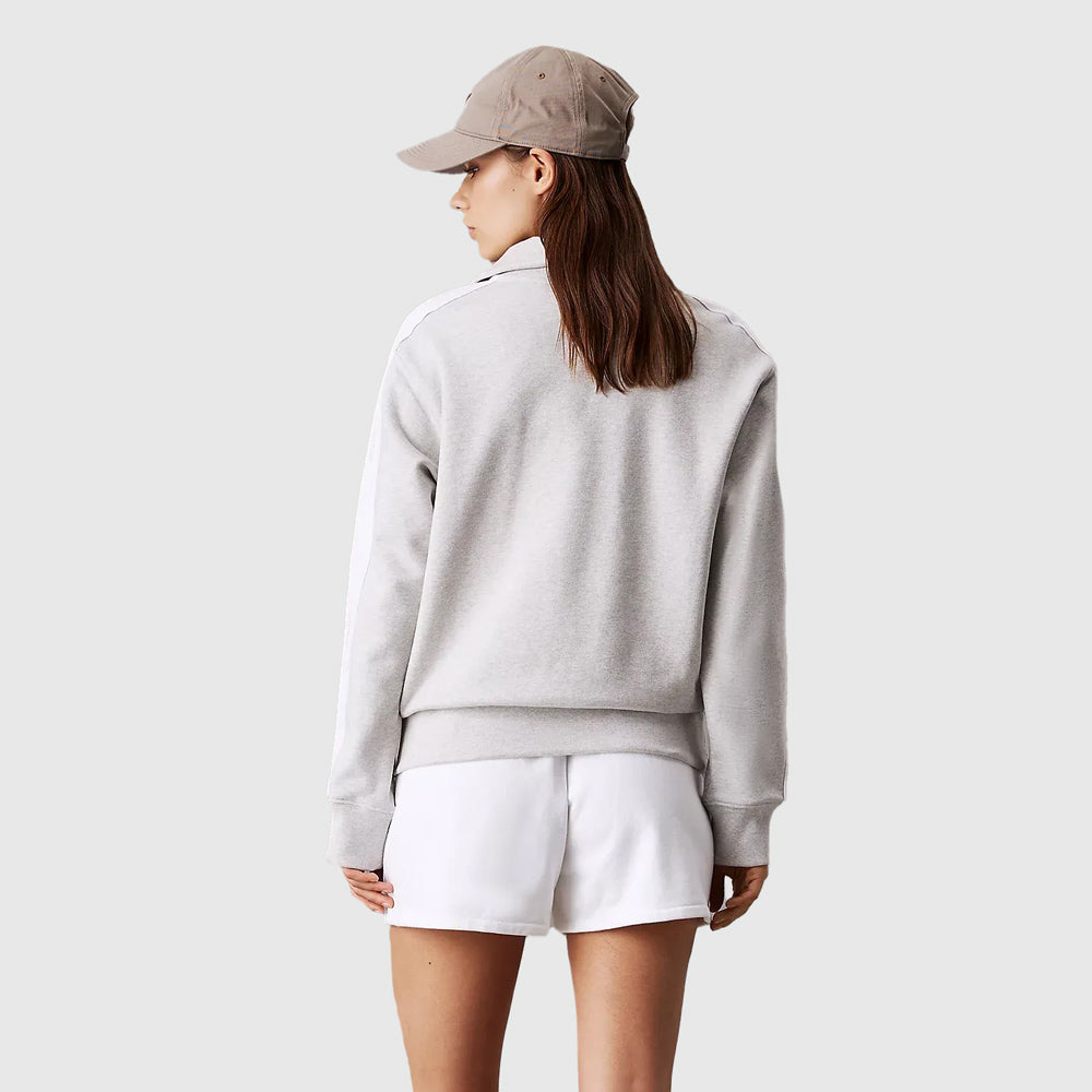 Zip Sweatshirt - Light Grey Heather