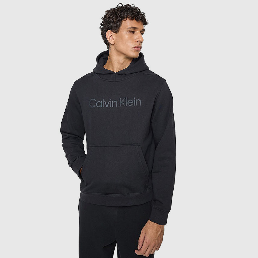 Calvin Klein Graphic Sweat Hoodie - Black |ThirdBaseUrban