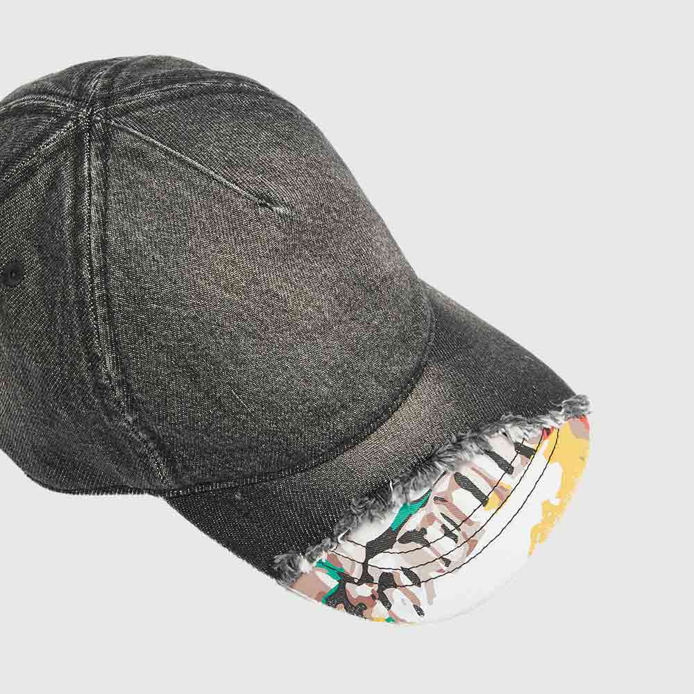 Daliwonga Denim Baseball Cap - Denim Grey
