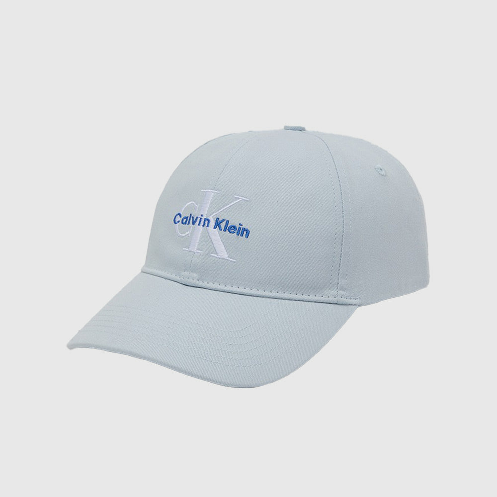 Monologo Embroidery Cap - Light Blue
