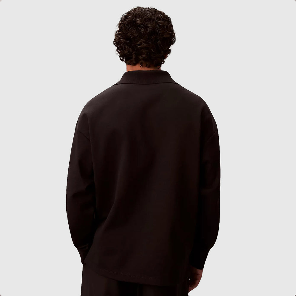 Double Face Rib Golfer - Black