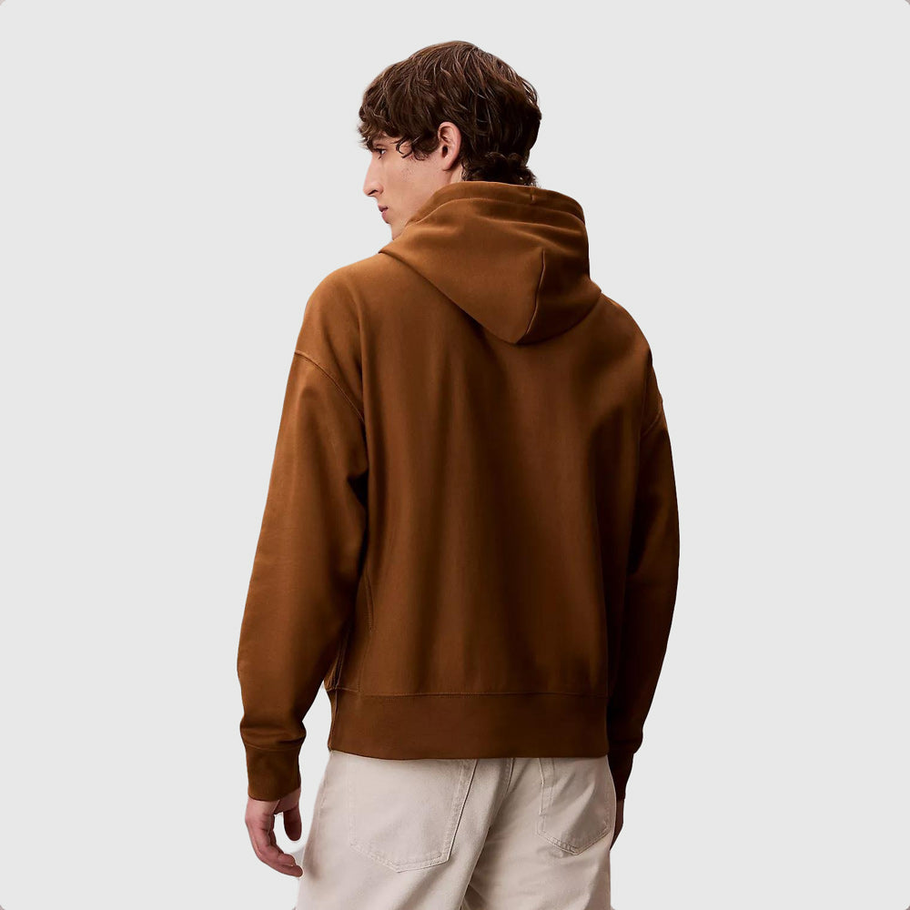 Premium Terry Graphic Hoodie - Bronze