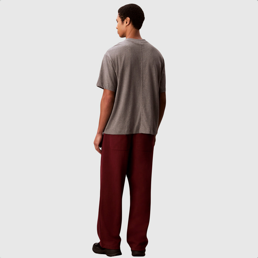 Terry Ck Emblem Jogger - Red