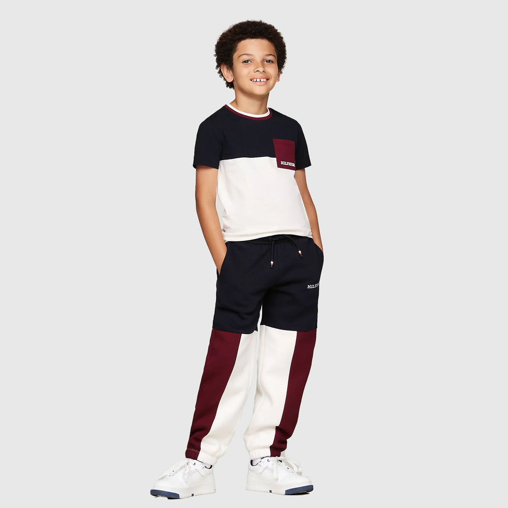 Kids Colorblock T-Shirt - Off White