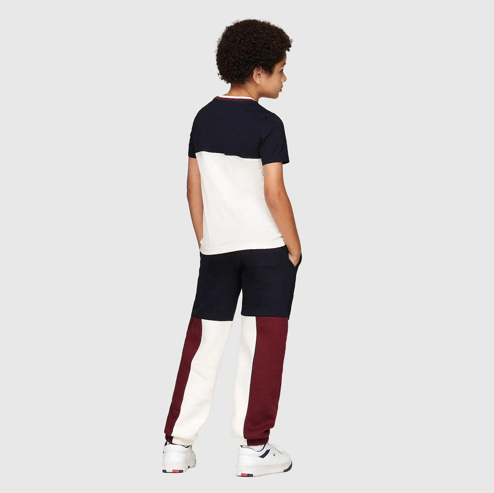 Kids Colorblock T-Shirt - Off White