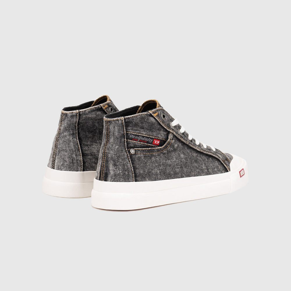Diesel S-Athos High Top Sneaker Grey |ThirdBaseUrban