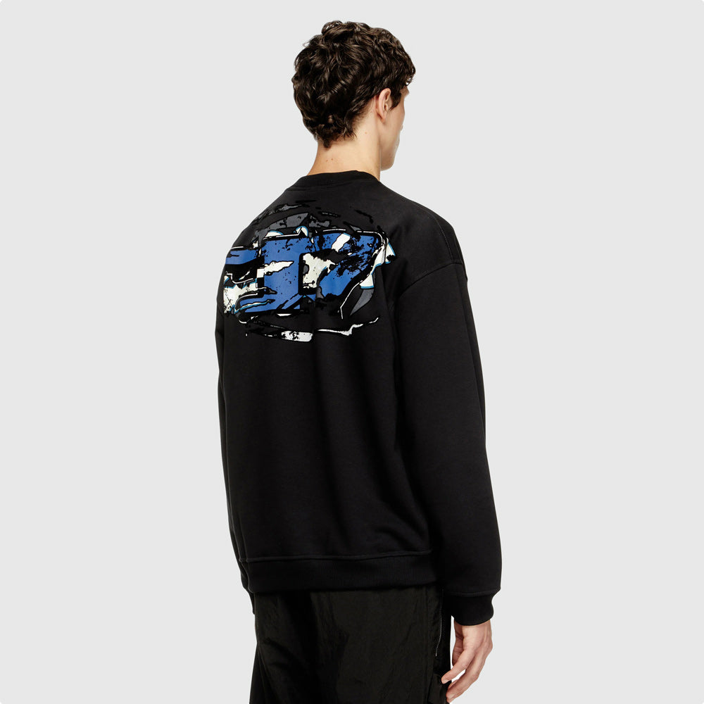 S-Boxt-T2 Sweat Top - Black