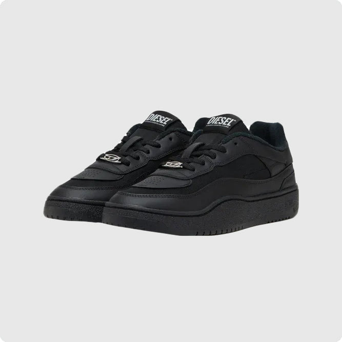 S-Oval Skate Low Sneaker - Black