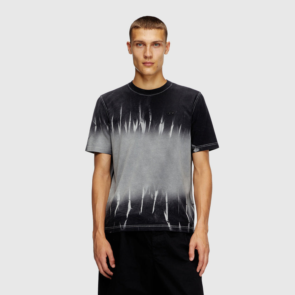 Diesel T-Adjust-R21 T-Shirt - Black Multi |ThirdBaseUrban