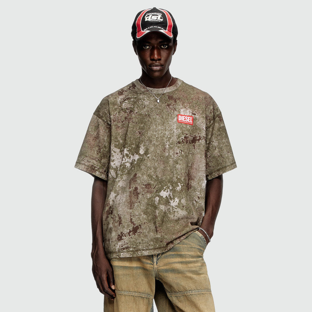 Diesel T-Boxt-R12 T-Shirt - Print |ThirdBaseUrban