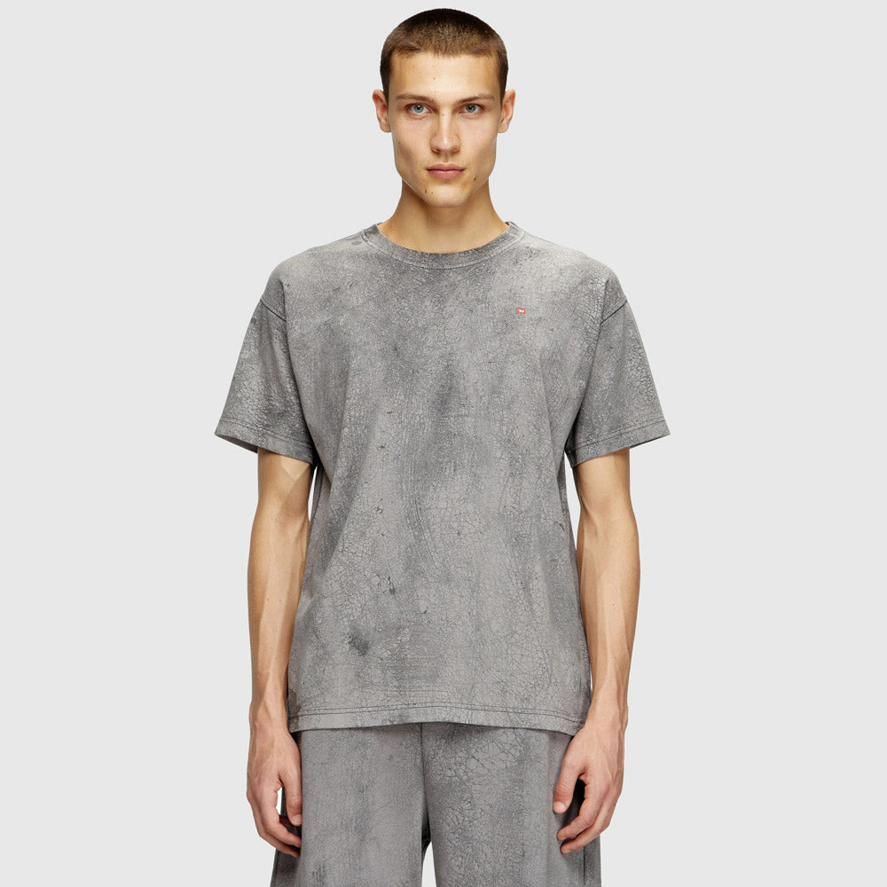 Diesel T-Norm-T8 T-Shirt - Grey |ThirdBaseUrban