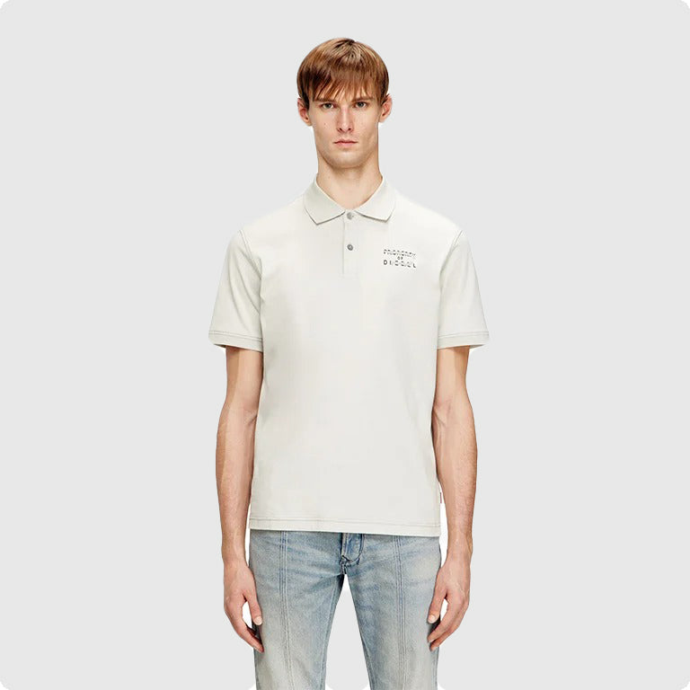 Diesel T-Rejust-V2 Golfer - Offwhite |ThirdBaseUrban