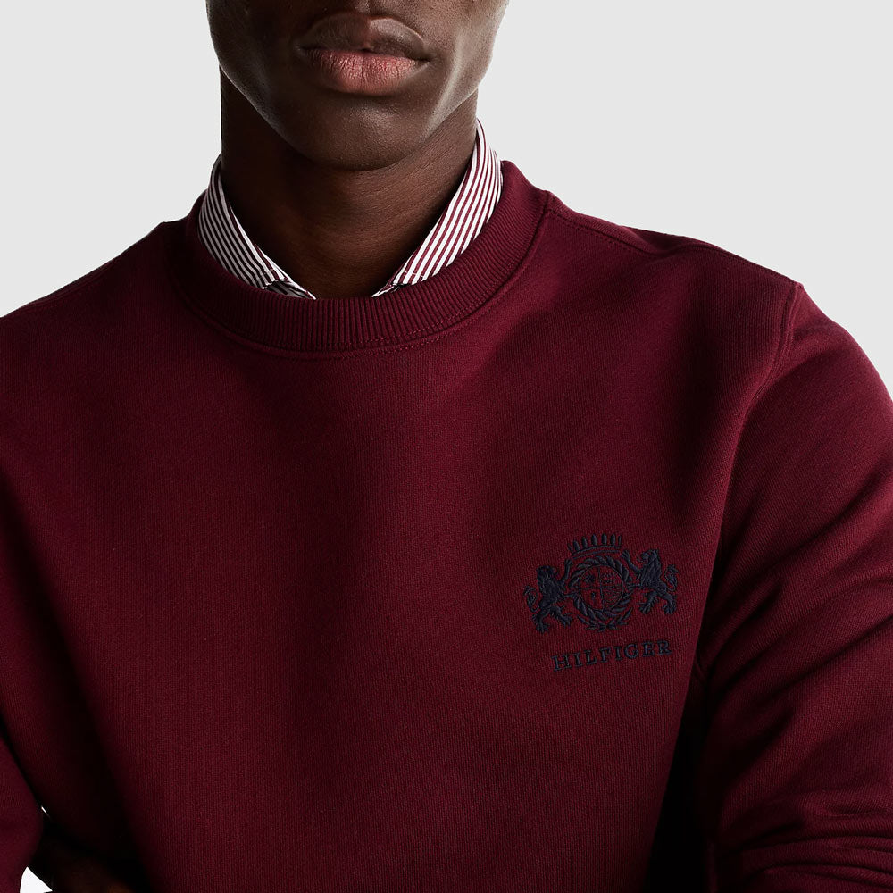 Crest Sweatshirt - Rouge