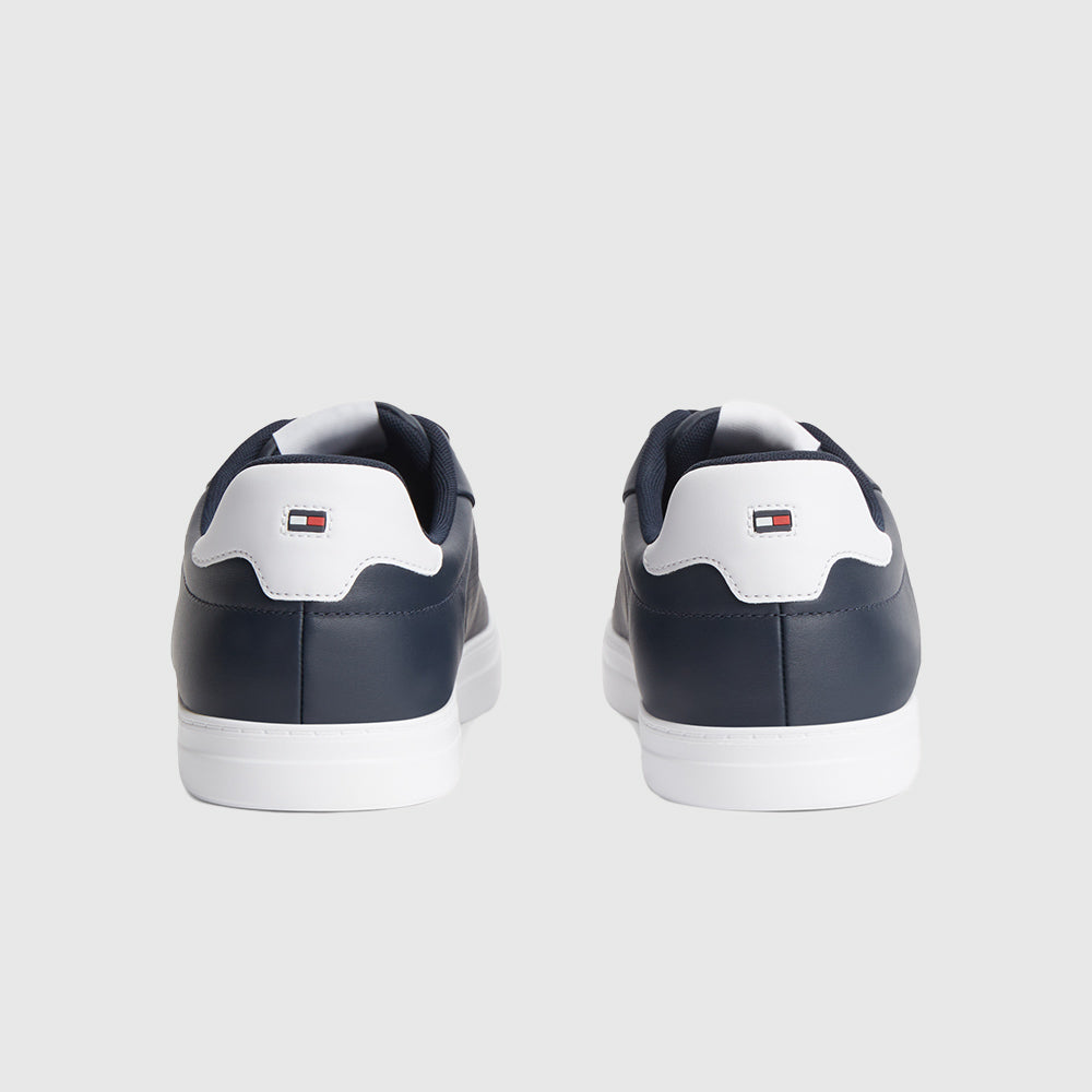 Icon Court Light Leather Sneaker - Navy