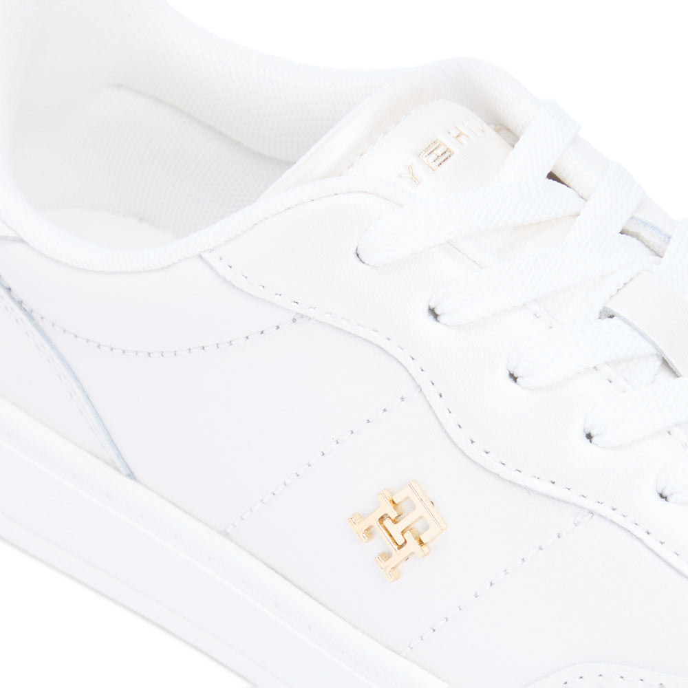 Heritage Shiny Sneaker - Ecru