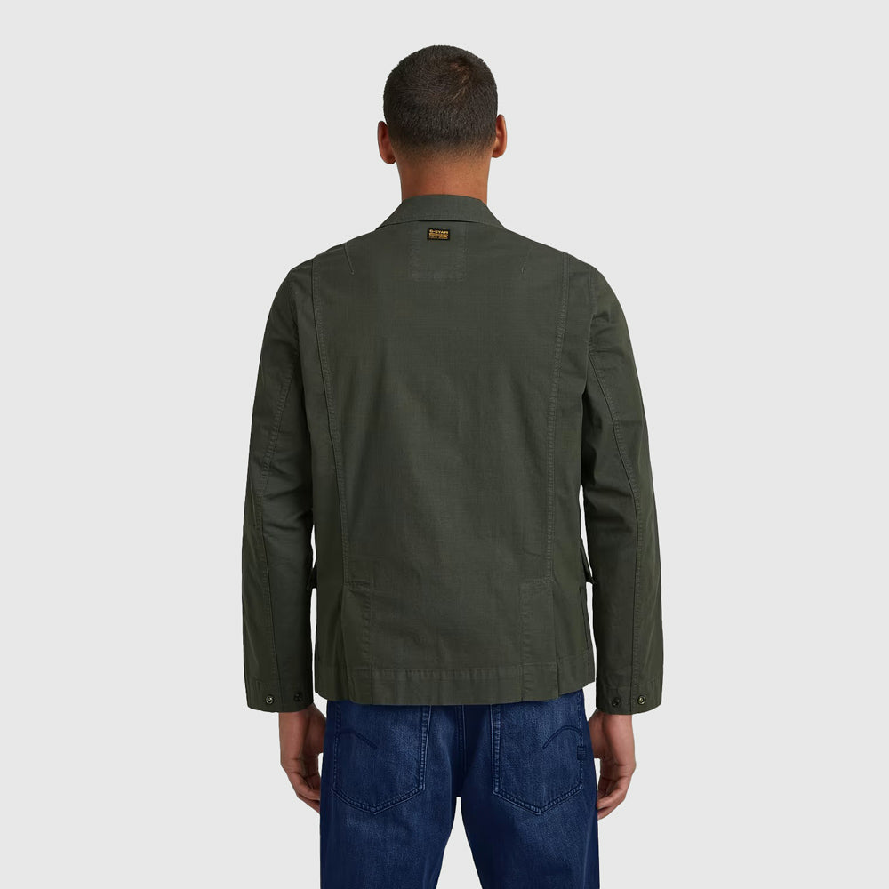 2 Pkt Overshirt - Dark Green