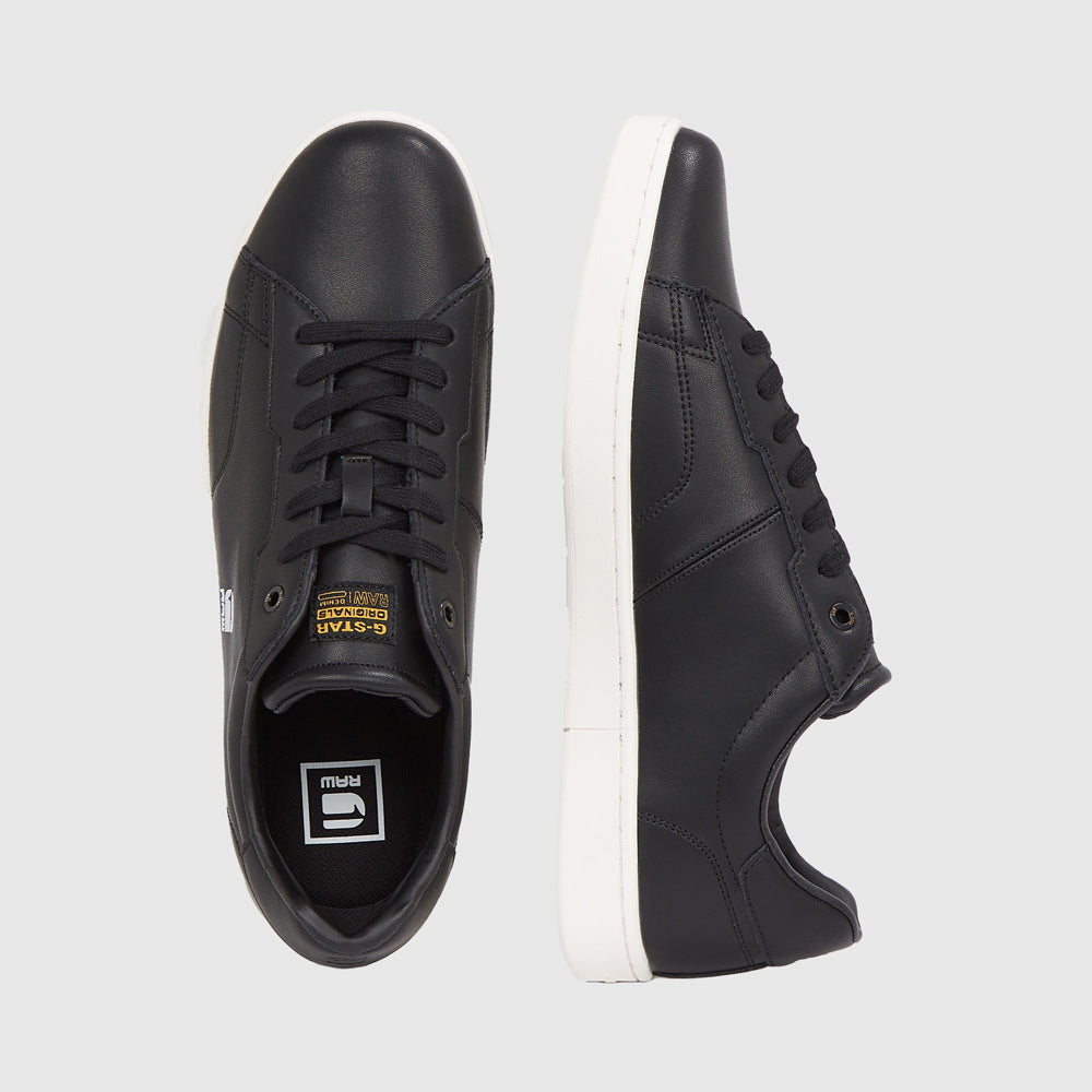 G-STAR Cadet Lea W leren sneakers wit G-STAR Cadet Lea W leren sneakers wit