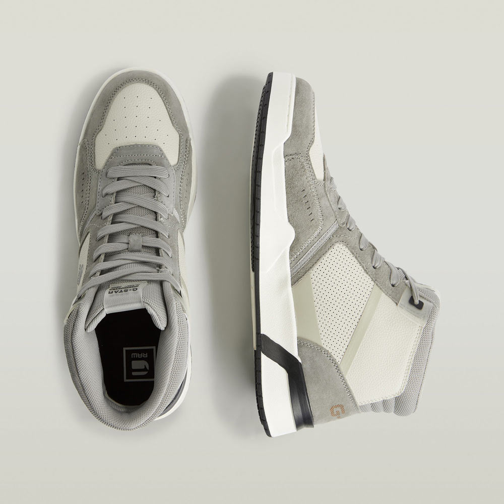 Carrick Mid Sneaker - Offwhite Multi