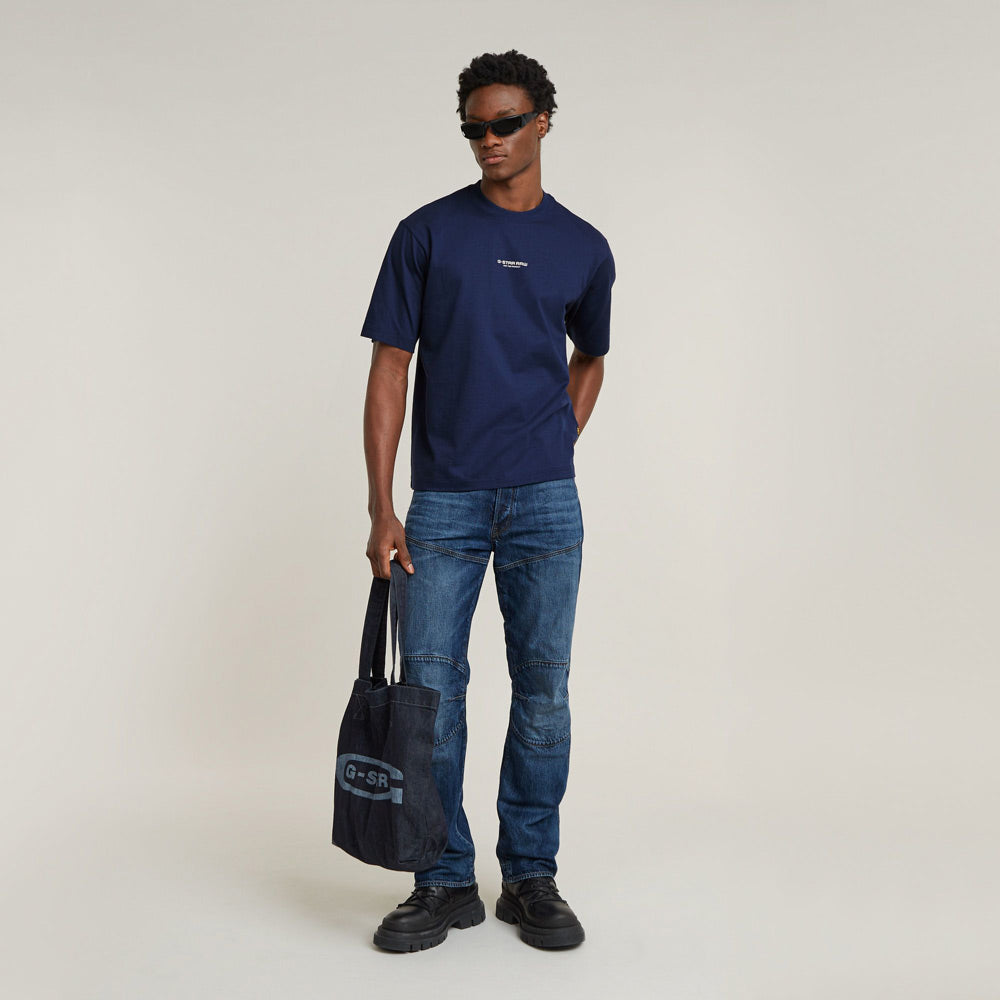 Center Chest T-Shirt - Navy