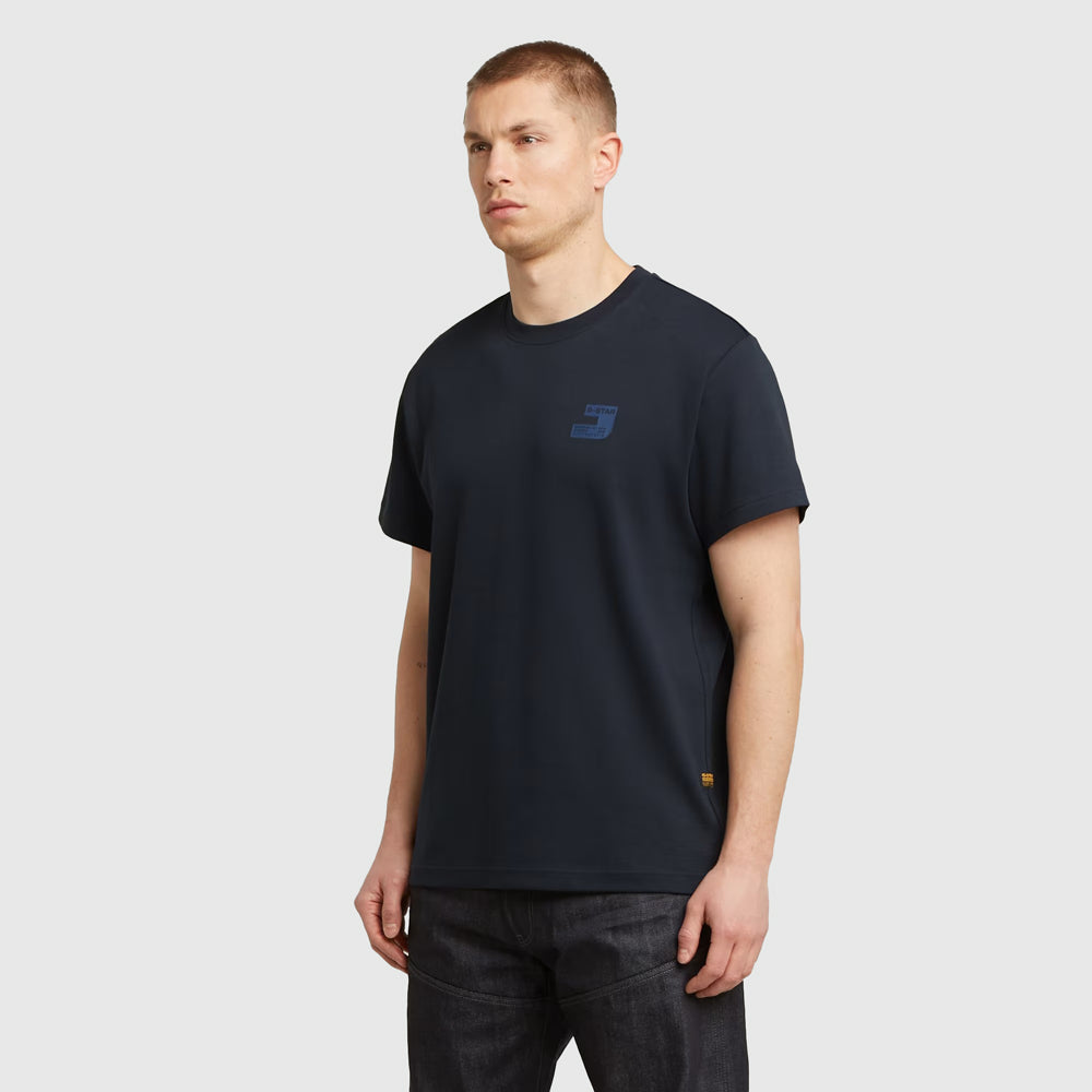Chest Logo T-Shirt - Navy