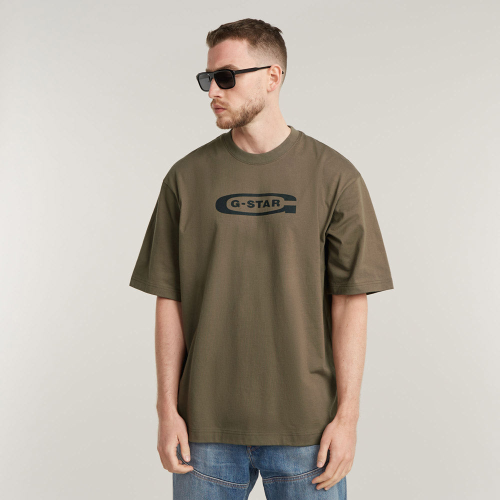 Old Skool Logo T-Shirt - Brown