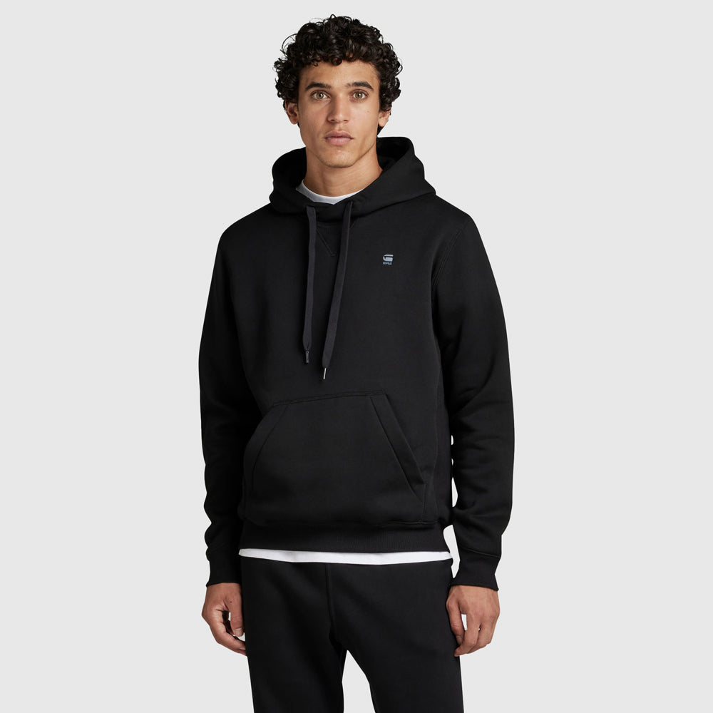 G-Star Premium Hoodie - Black |ThirdBaseUrban