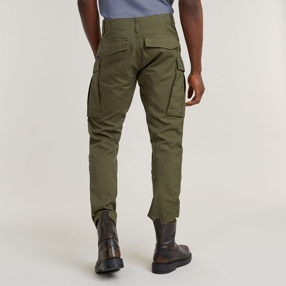 Rovic Tapered Cargo Pants - Olive