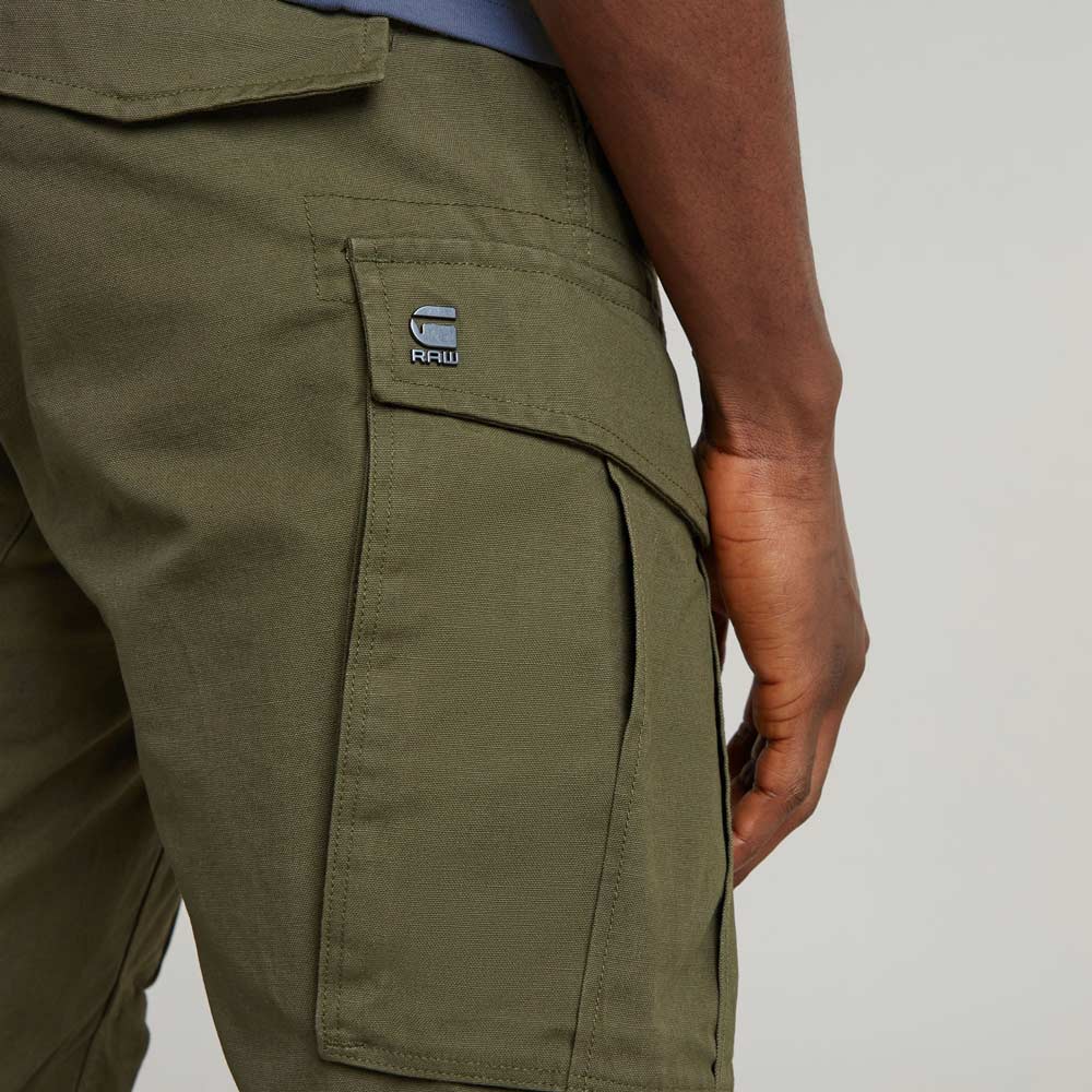 Rovic Tapered Cargo Pants - Olive