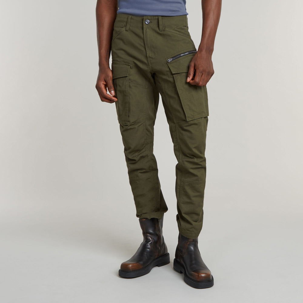 Rovic Tapered Cargo Pants - Olive