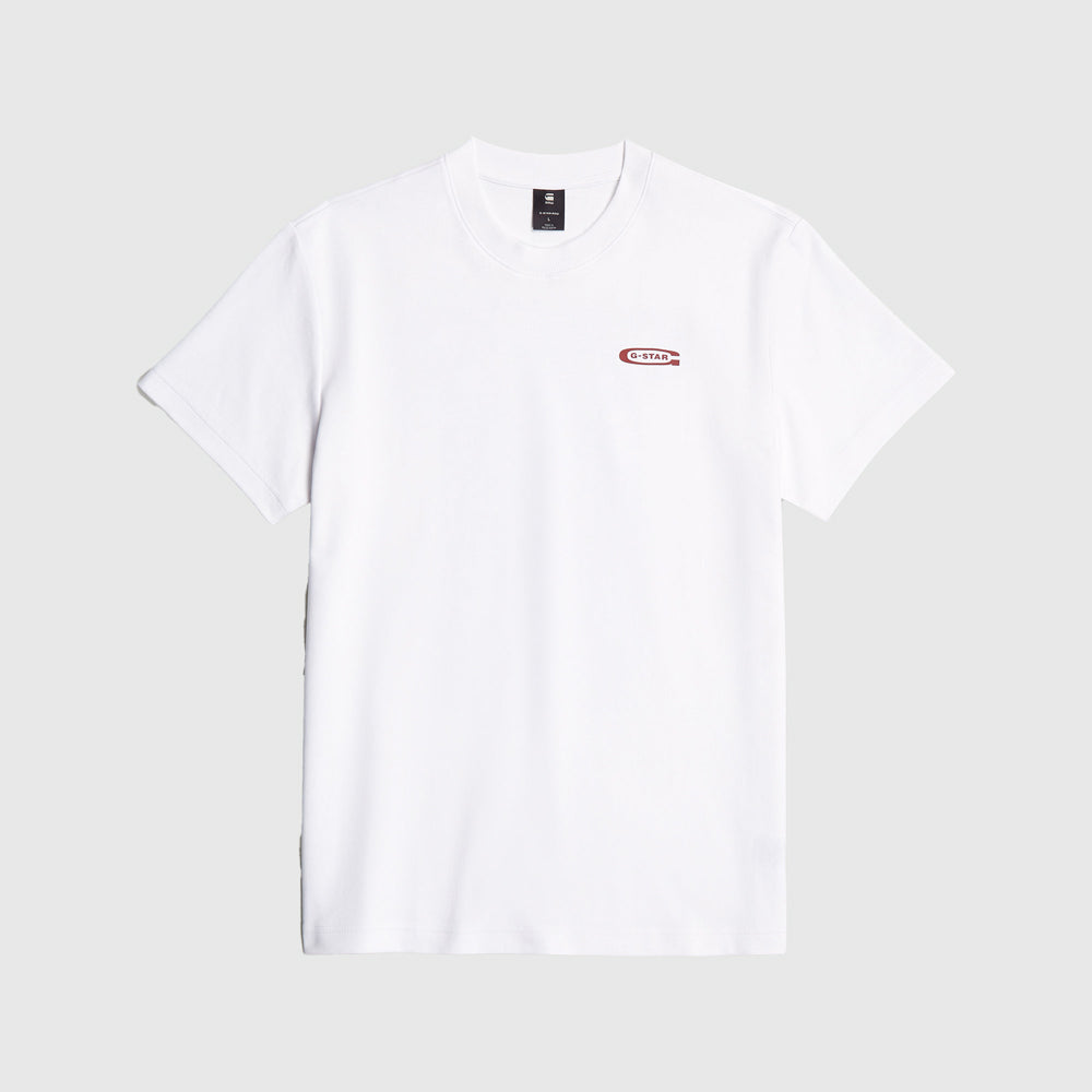 Scaffolding Back T-Shirt - White