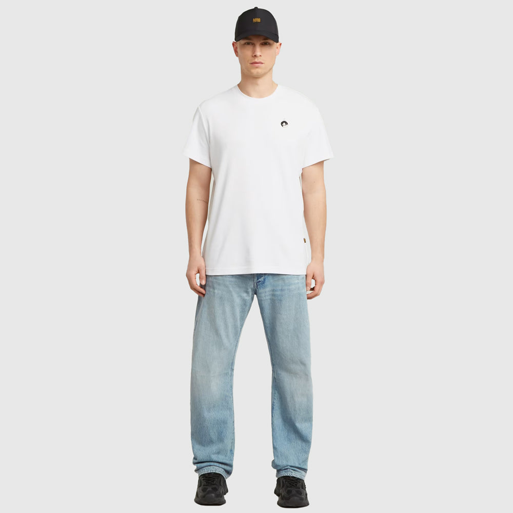 Trims Back T-Shirt - White