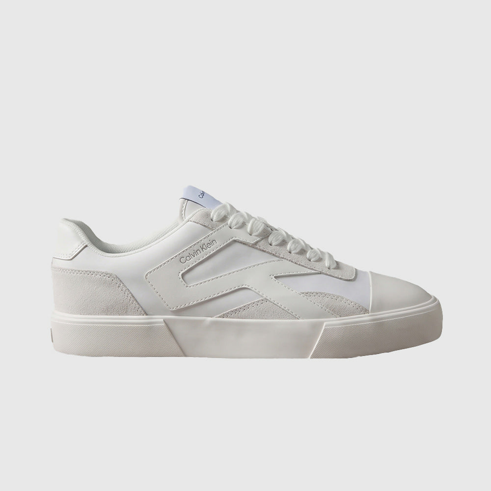 Vulcanized Laceup Sneaker - White