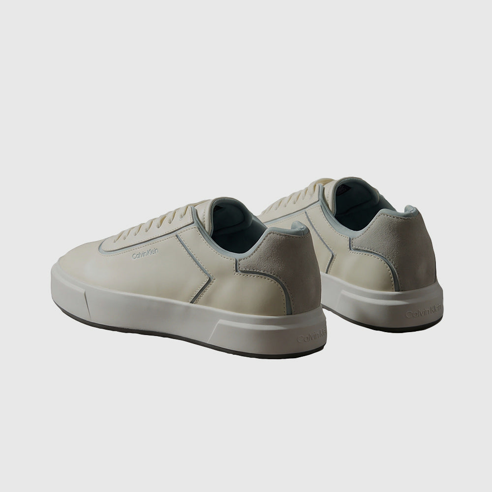 Basket Cupsole Leather Sneaker - Off White