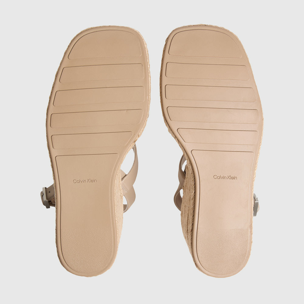 Wedge Espadrille - Light Brown