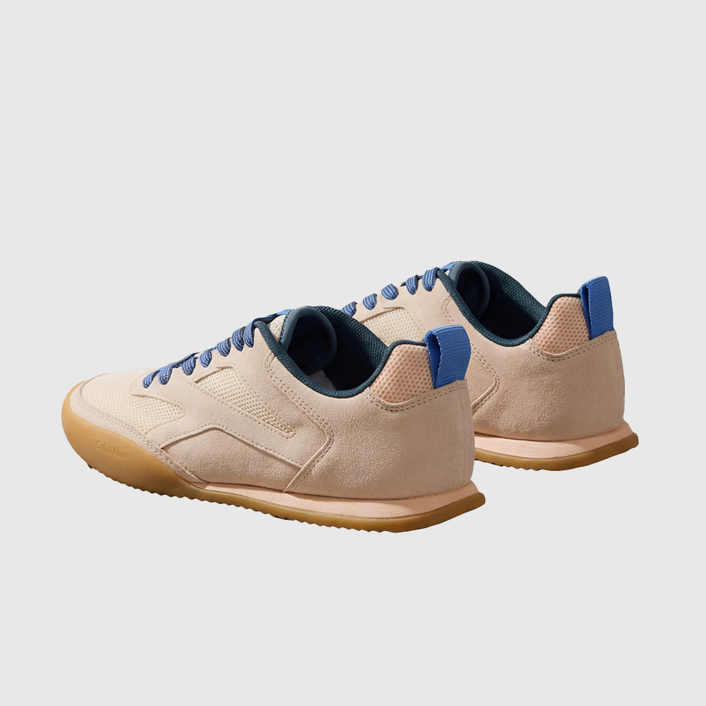 Suede Runner Trainers - Blush