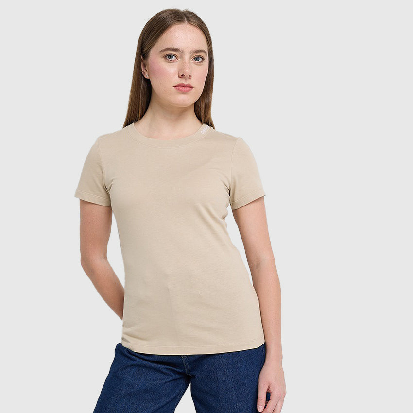 Calvin Klein Logo Neckline T-Shirt - Brown |ThirdBaseUrban
