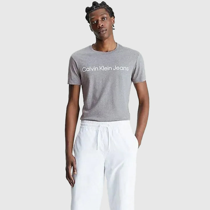 Institutional Slim T- Shirt - Grey