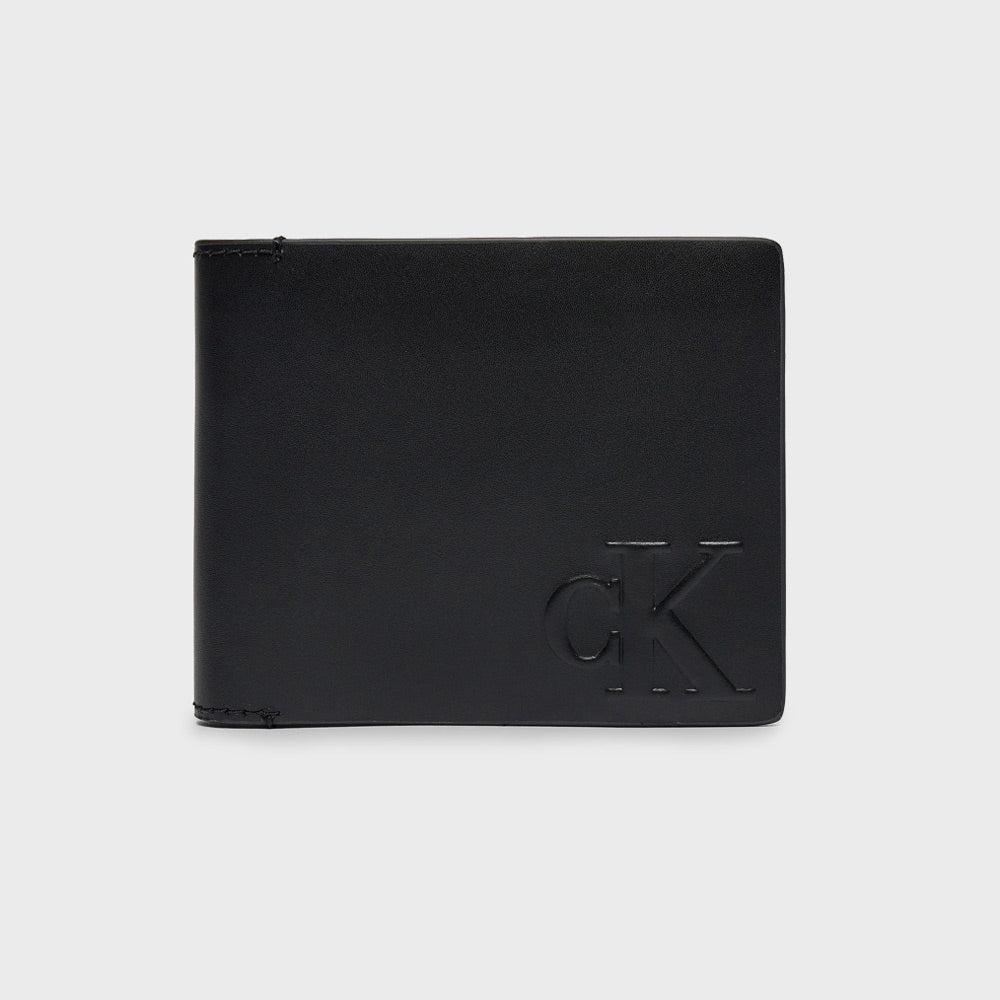 Logo Emboss Bifold - Black