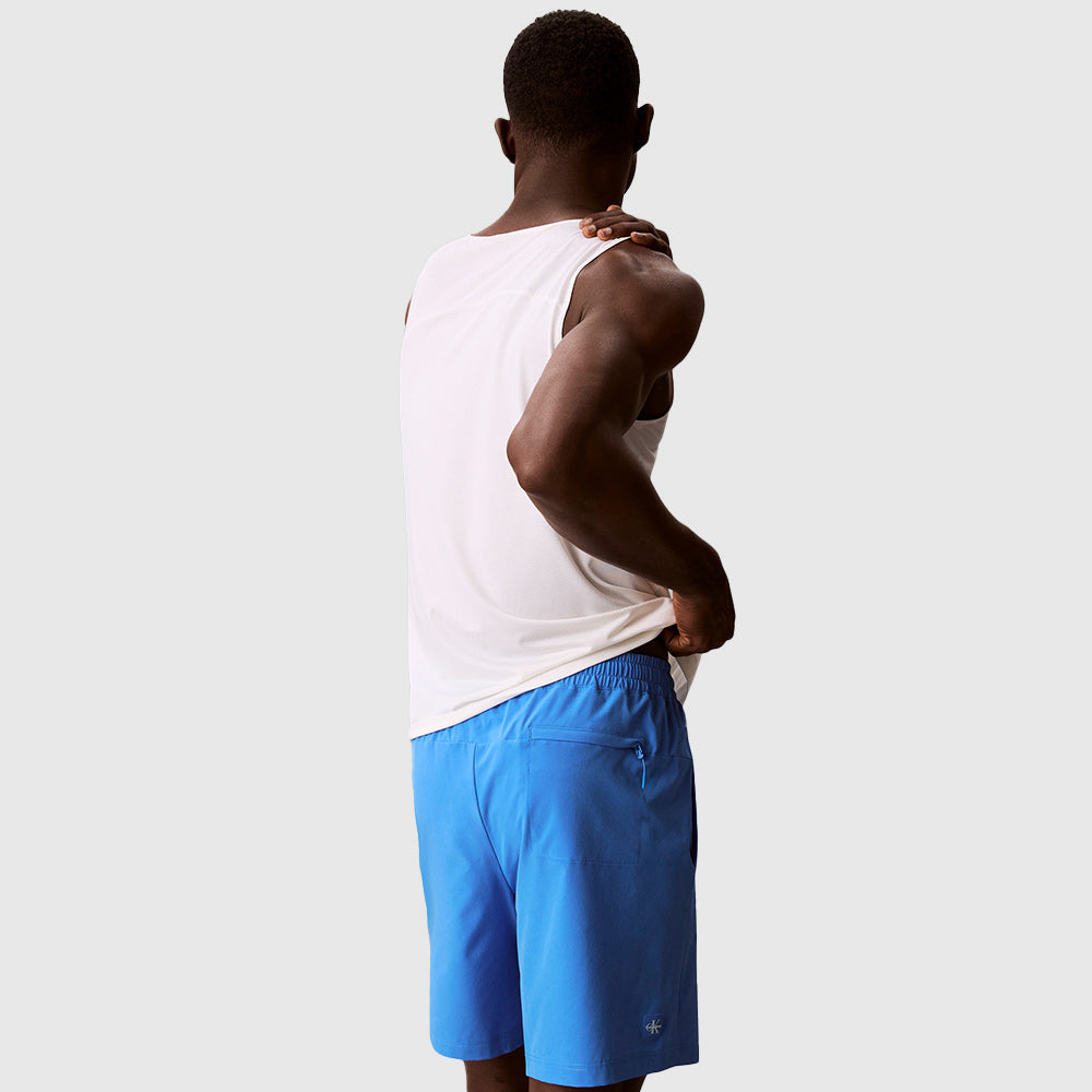 Woven Performance Gym Shorts - Blue