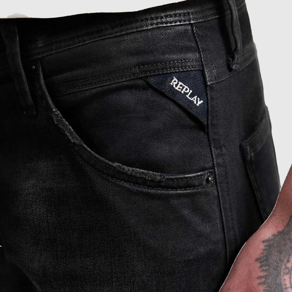 Arvyn Skinny-Fit Jeans - Black