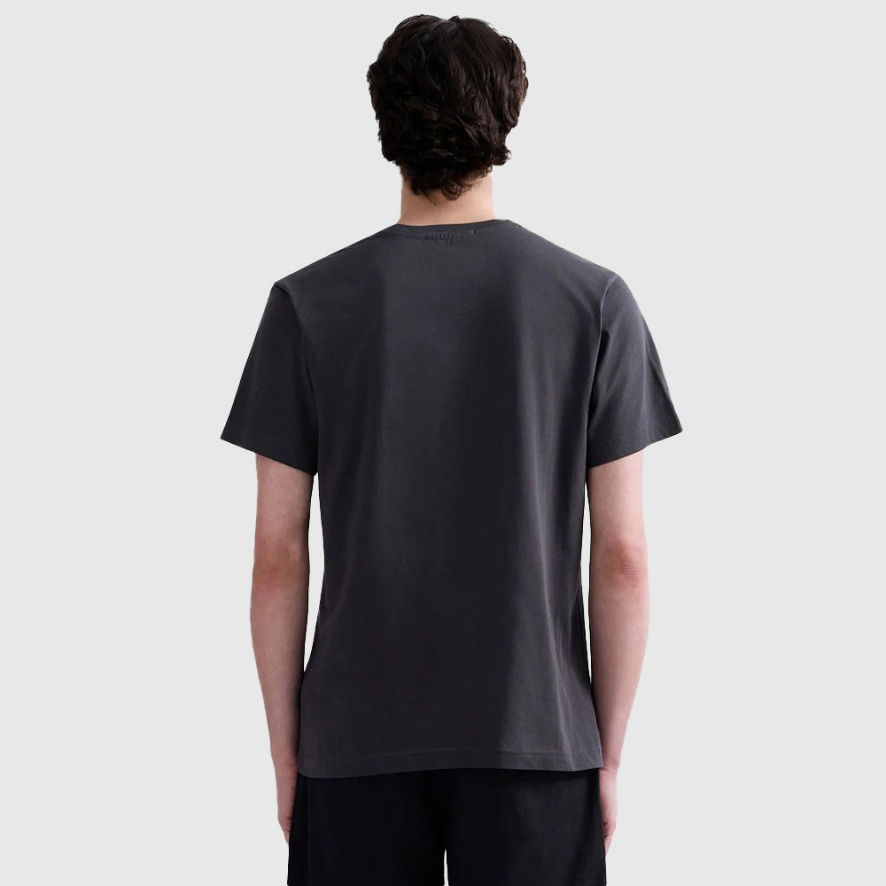 Embossed Logo Basic T-Shirt - Black/Grey