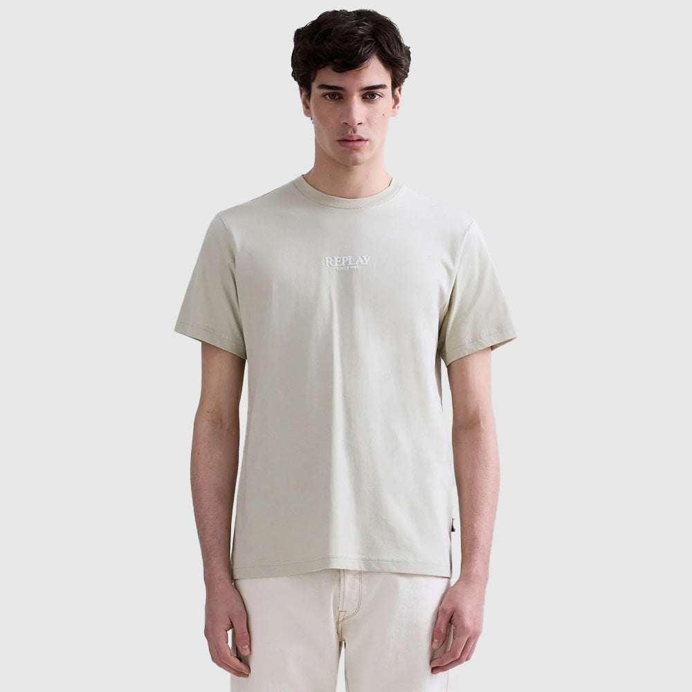 Basic Jersey T-Shirt - Beige