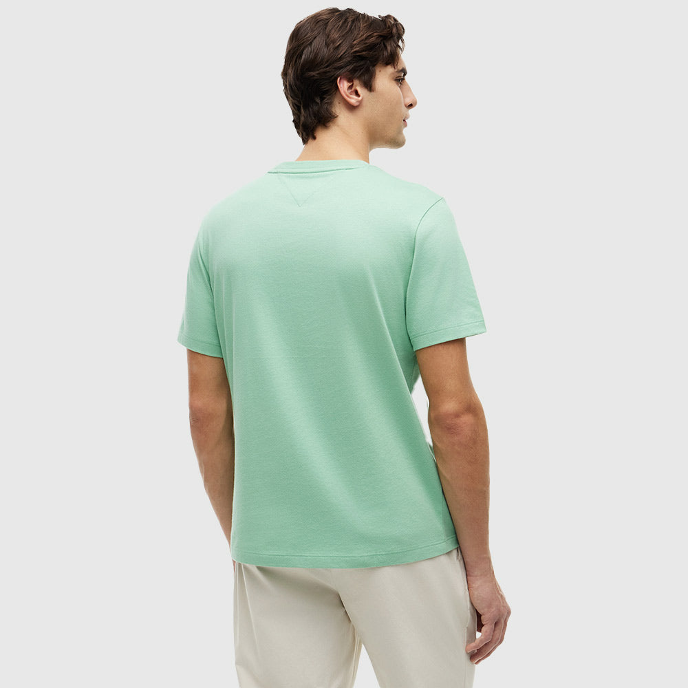 Flag Embroidery T-Shirt - Green