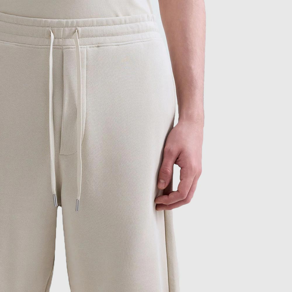 Cotton Terry Fleece Short - Beige