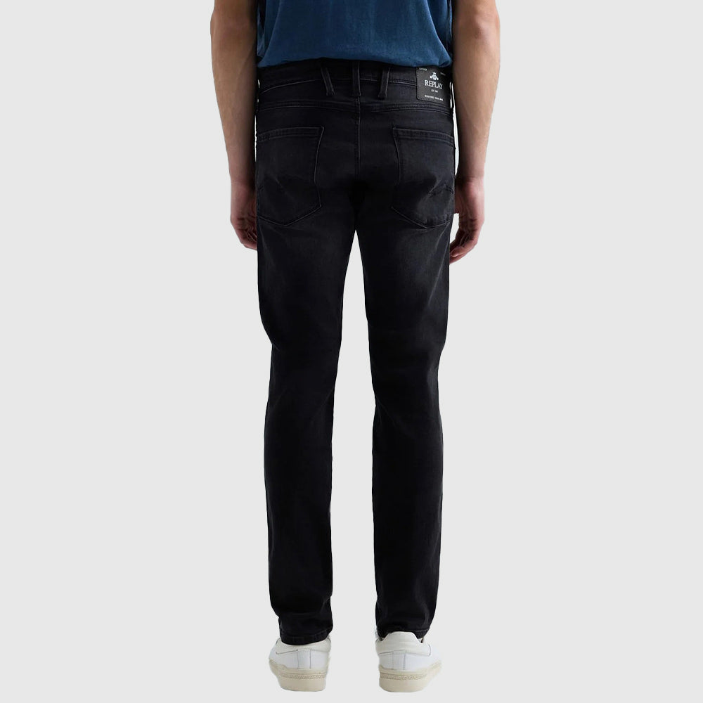 Anbass Power Stretch Denim - Denim Black