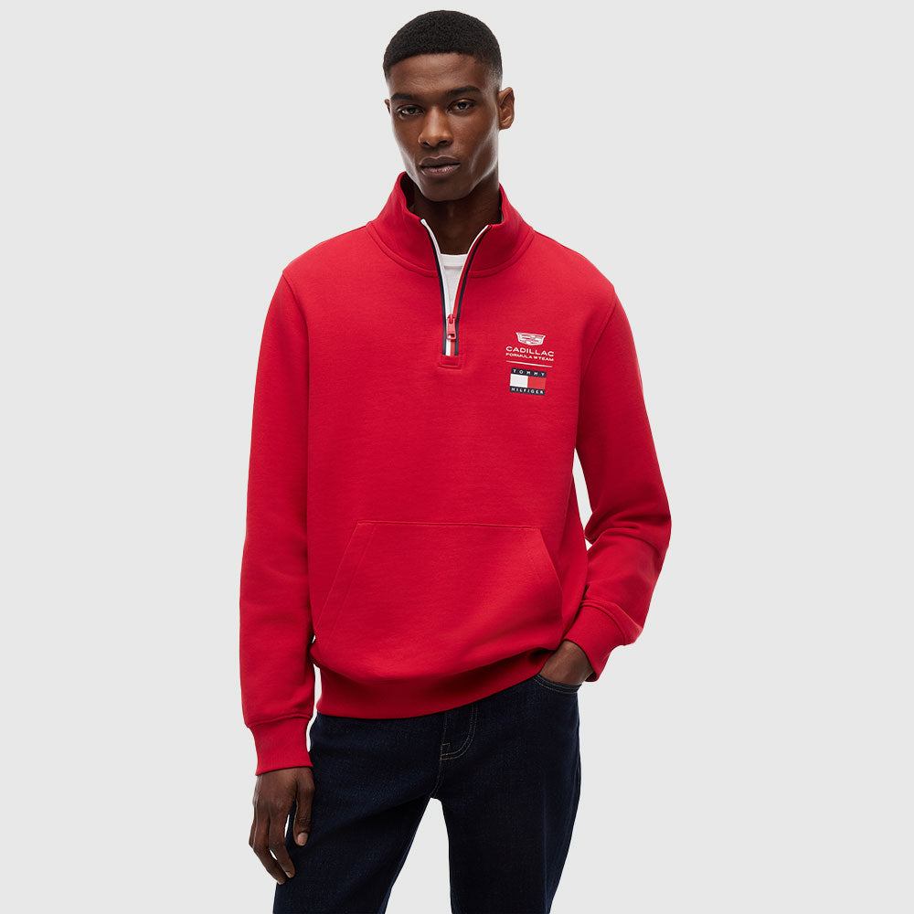 Cadillac Formula 1 Team Half-Zip Sweatshirt - Red
