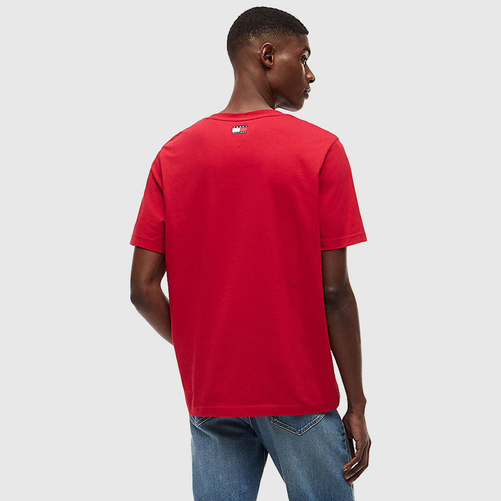 Cardilac Formula 1 Team Varsity Graphic T-Shirt - Red