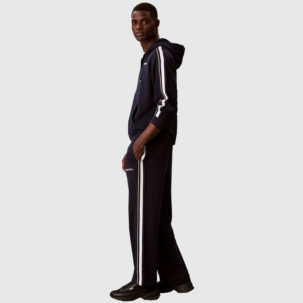 Logo Tape Terry Pant - Navy